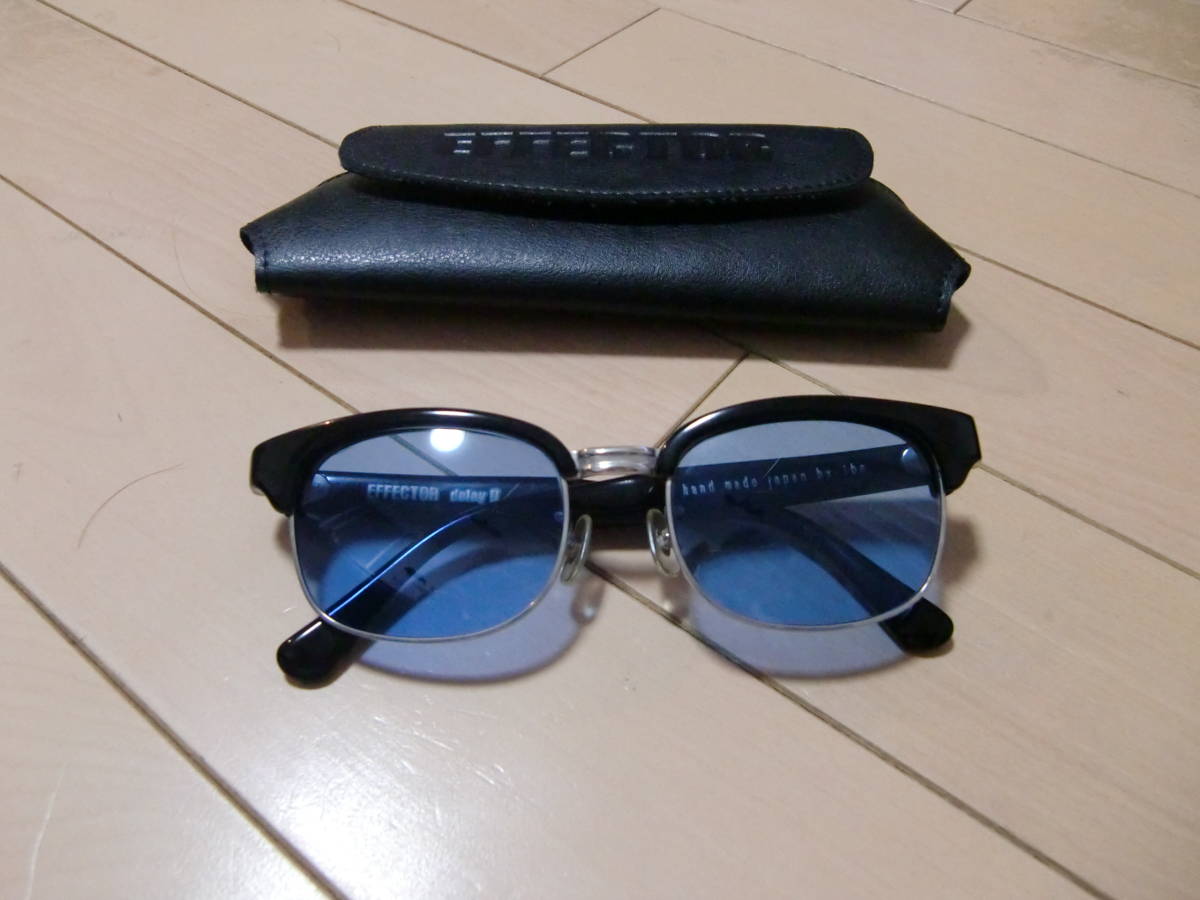 EFFECTOR エフェクター DELAYⅡ BLACK 眼鏡 サングラス 金子眼鏡