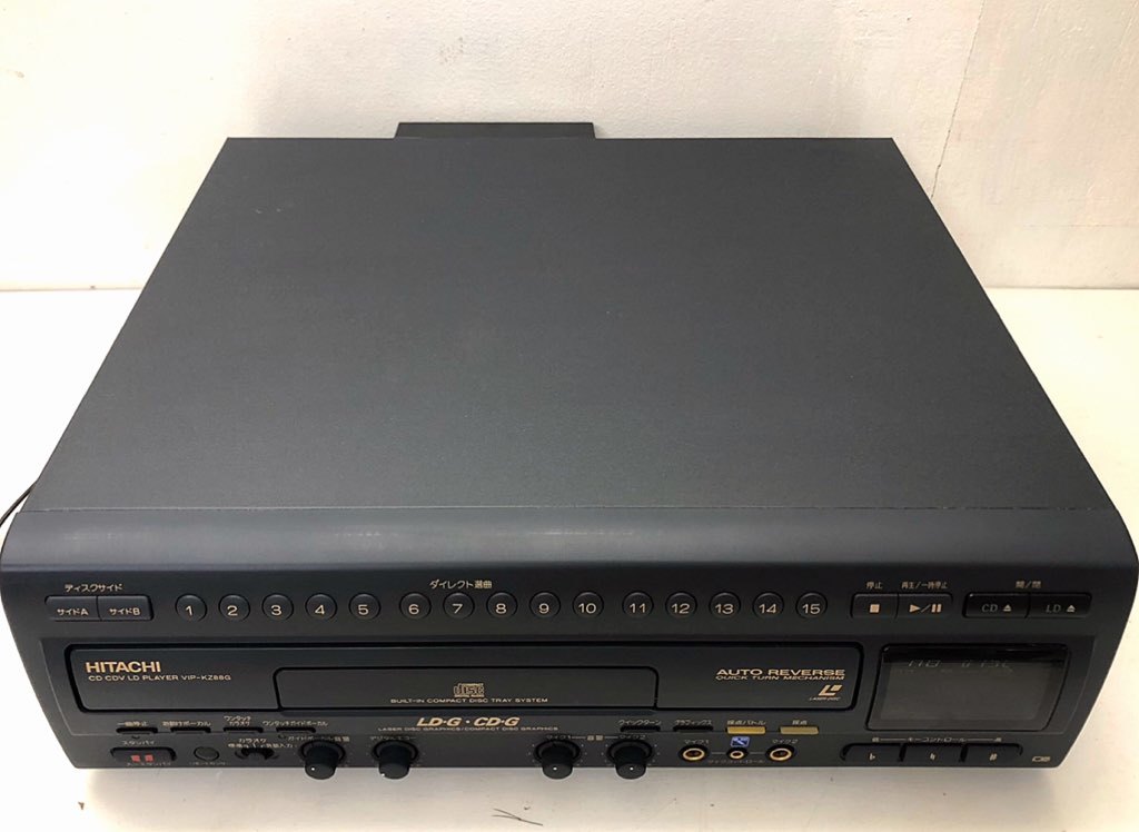 Yahoo!オークション - D111208 動作品 HITACHI VIP-KZ88G マルチ Yahoo!オークション - D111208 動作品 HITACHI VIP-KZ88G マルチ