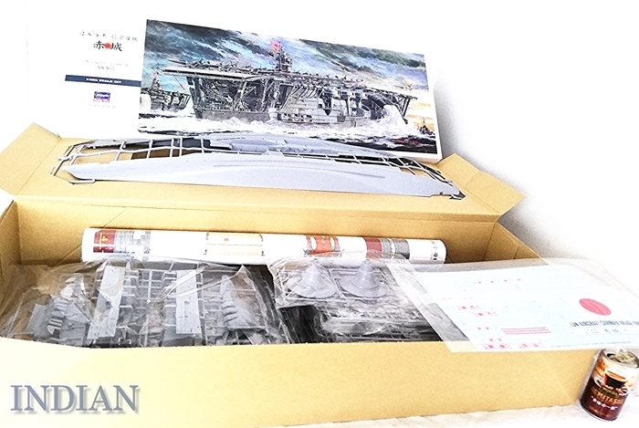 開梱 設置?無料 】 ◇2 ハセガワ【1/350 日本海軍航空母艦・赤城