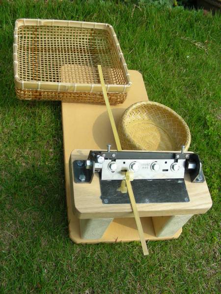 竹工芸 剪掛け機 竹細工 竹 用 竹材・加工工具