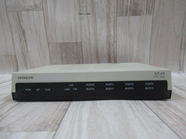 Ω ZZC 9695 HITACHI NT-4S SIP 日立 SIP対応音声ゲートウェイ Ω ZZC 9695 HITACHI NT-4S SIP 日立 SIP対応音声ゲートウェイ
