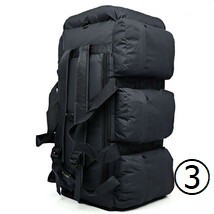 90L 大容量 2wayバッグ バックパック 手提げ 屋外 ハイキング キャンプ 登山 バッグ リュックサック ポケット多数_画像8