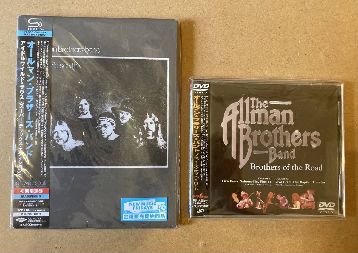 ■美品セット■Allman Brothers (オールマン・ブラザーズ) 3CD＋BR / DVD 2タイトルセット■idlewild south 初回限定盤_画像1