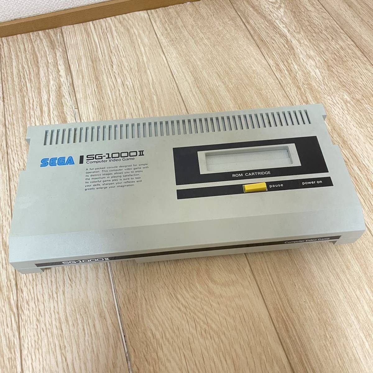 SEGA セガ コンピュータ ビデオゲーム SG-1000Ⅱ 付属品完品箱付き