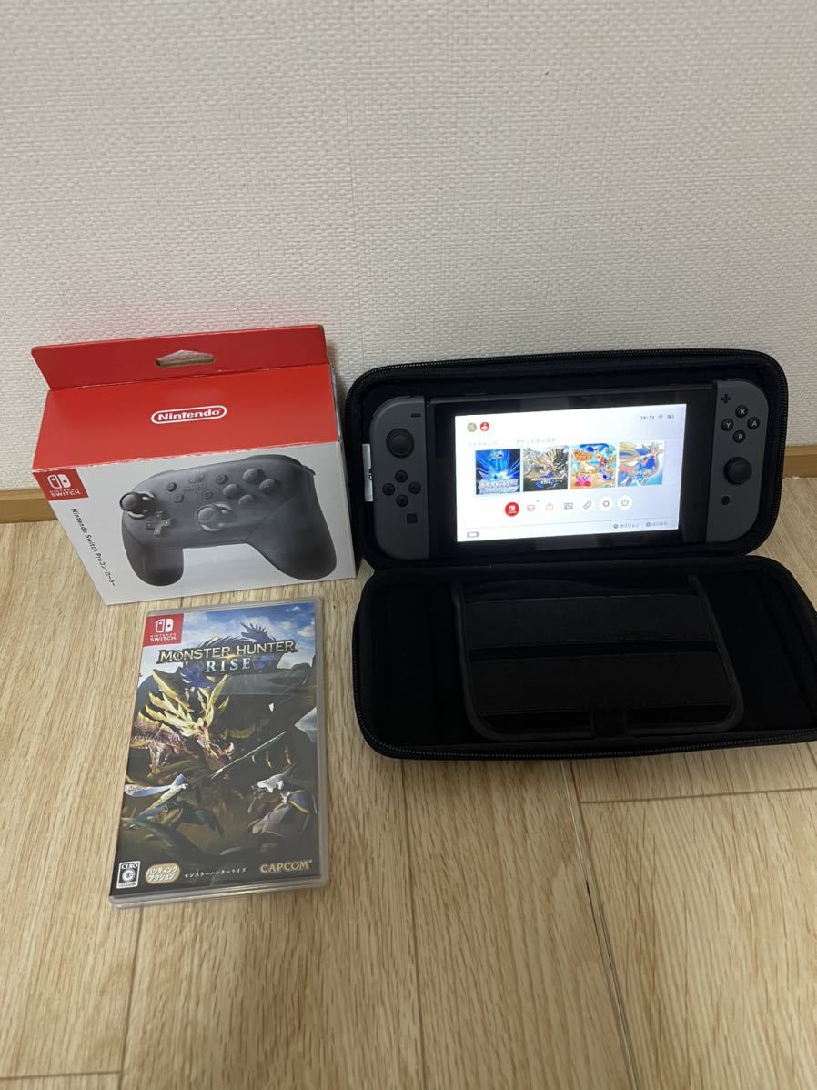 美品 任天堂 Nintendo Switch 本体 Joy-Con ソフトセット 2021年モデル