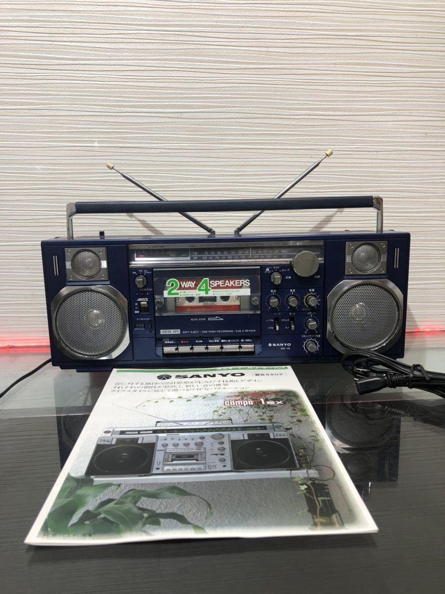 保障できる CASSETTE 動作品!SANYO RADIO サンヨー vintage SANYO】MR