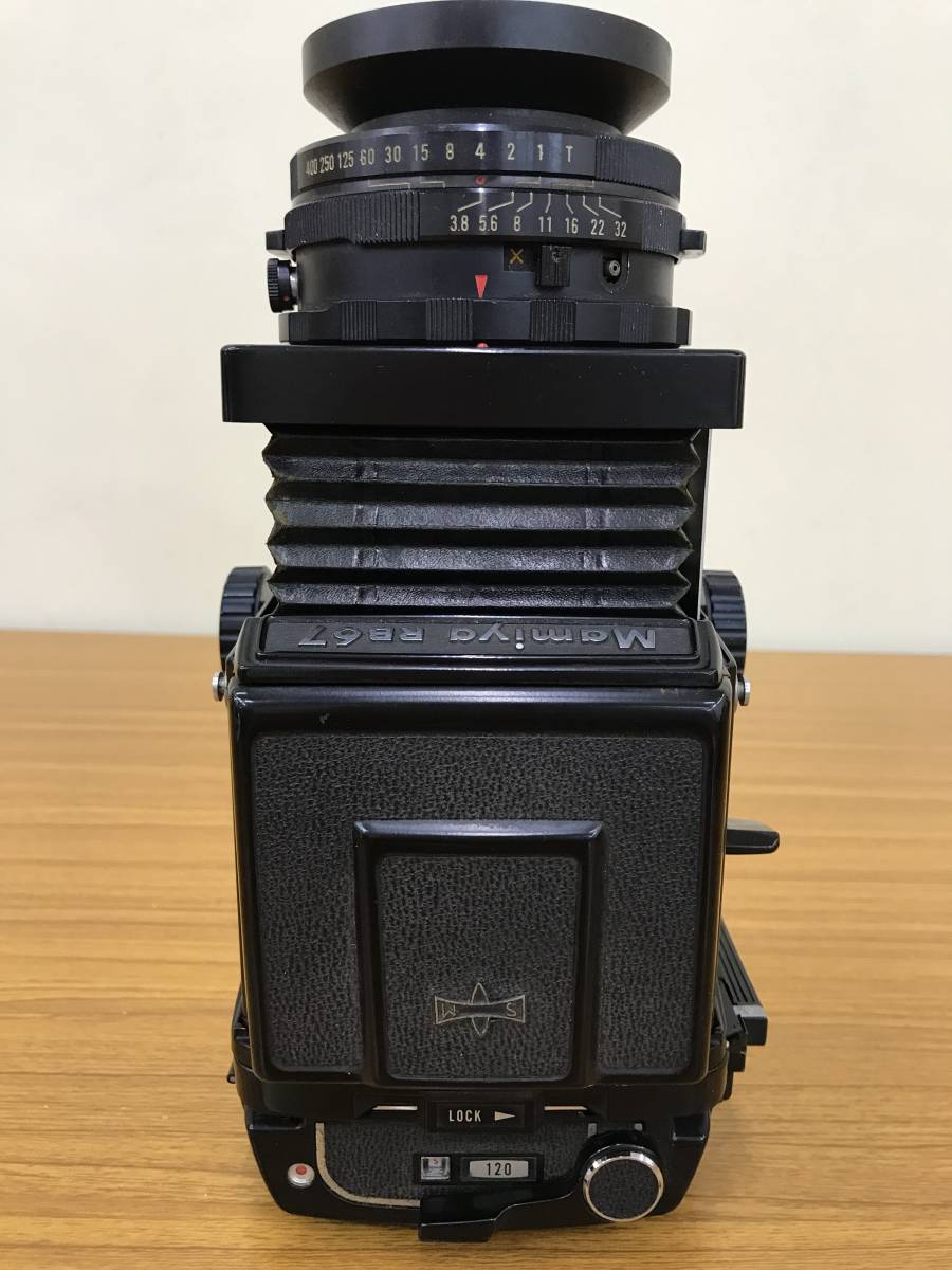 送料込】 稼働品マミヤ RB 67 pros 中判カメラ レンズ マウント2つ 箱