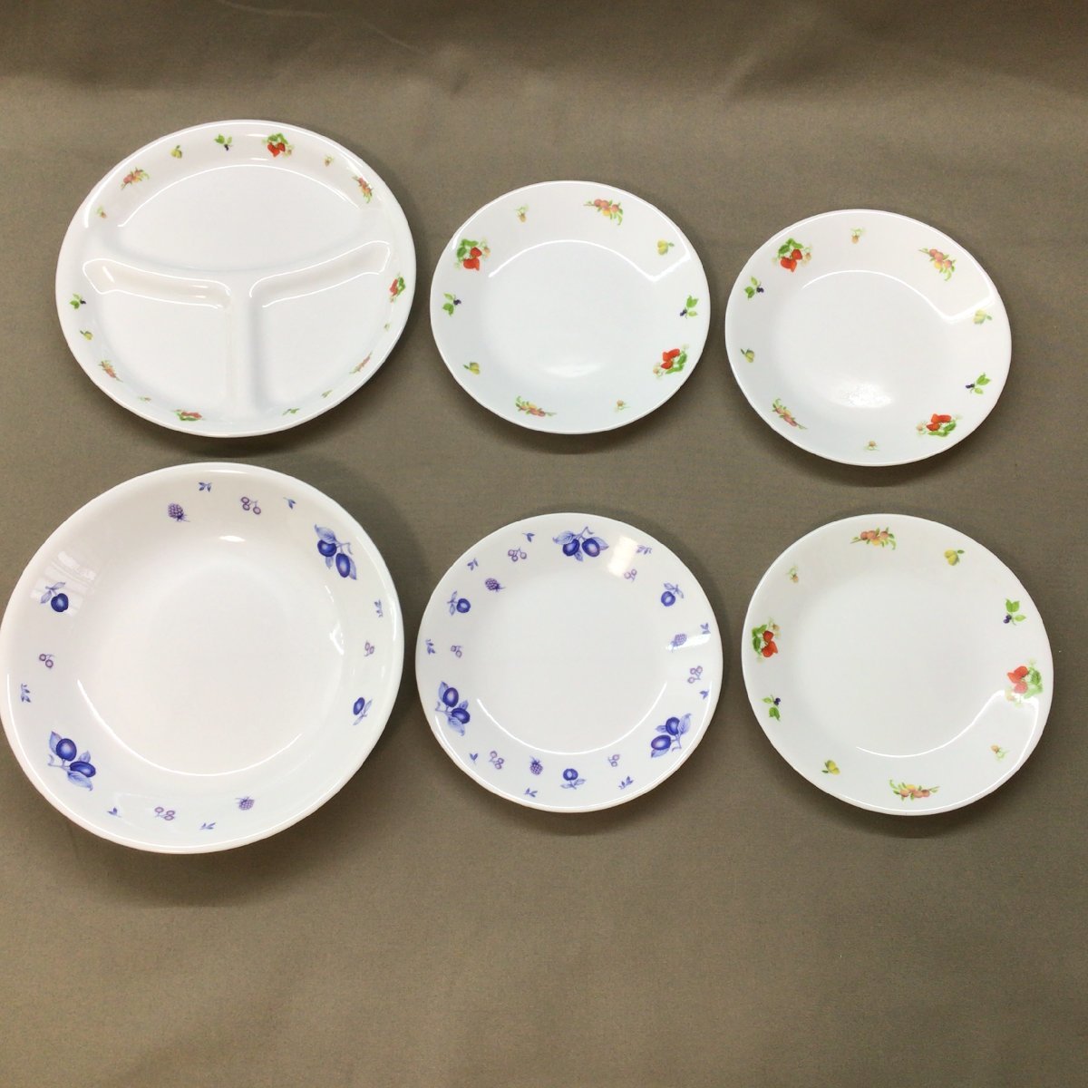 ■CORELLE(コレール) 食器 皿 6点まとめ売り ランチプレート サラダプレート 小皿など 米国製■