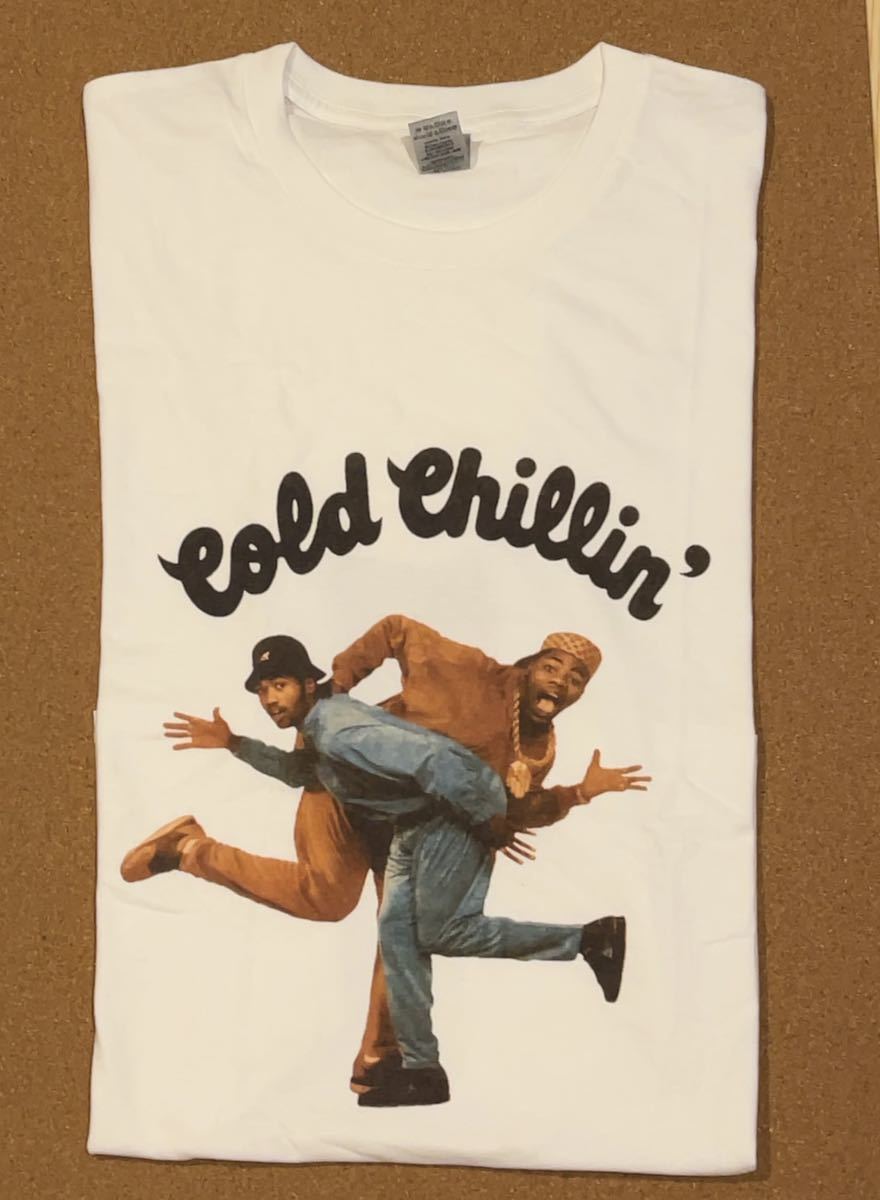 Cold Chillin’ Records Tシャツ 白 XLサイズ Biz Markie Big Daddy Kane Kool G Rap & DJ Polo Eric B. & Rakim _画像1