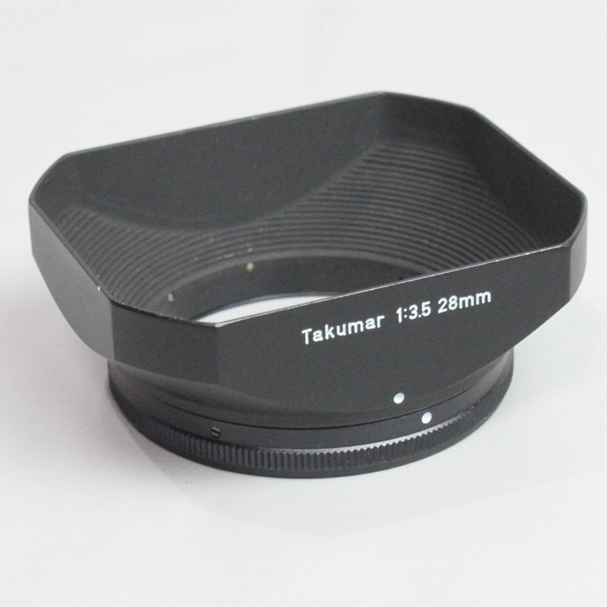 0611110 【並品 ペンタックス】 PENTAX Takumar 28mm f3.5用 角型メタルレンズフード_画像5