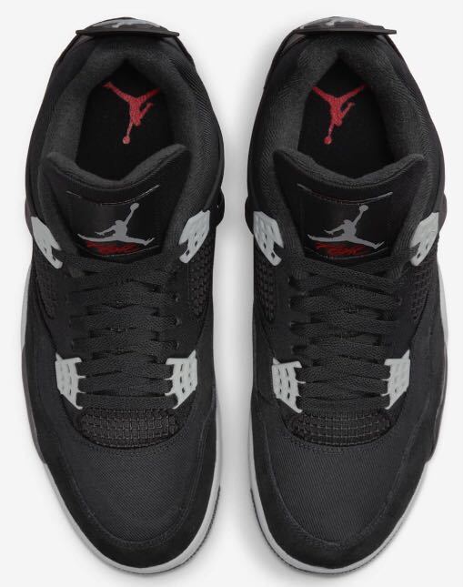 NIKE AIR JORDAN 4Black and Light Steel_画像6