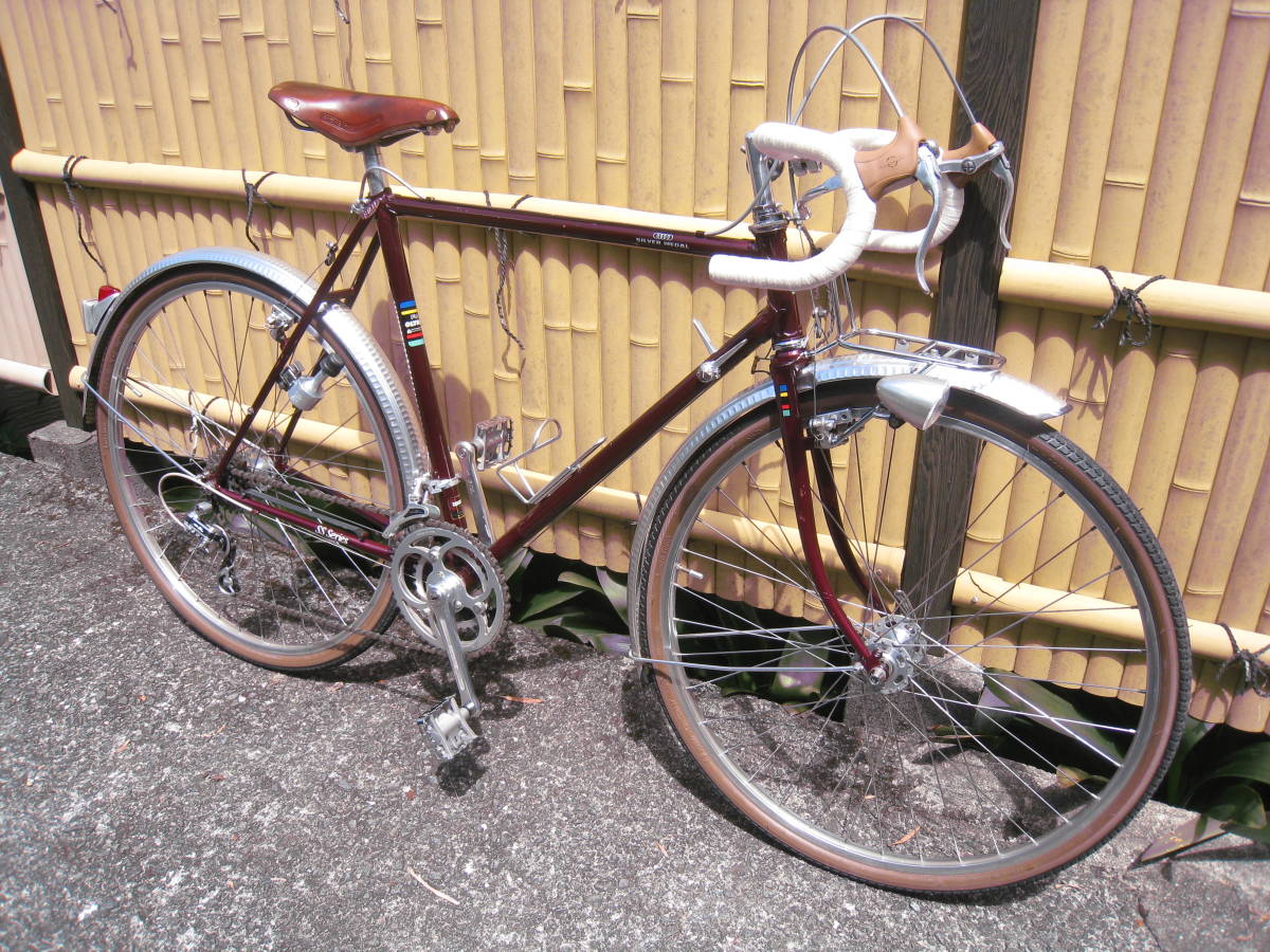 FUJI フジ SSシリーズ シルバーメダル ランドナー キャンピング FUJI フジ SSシリーズ シルバーメダル ランドナー キャンピング