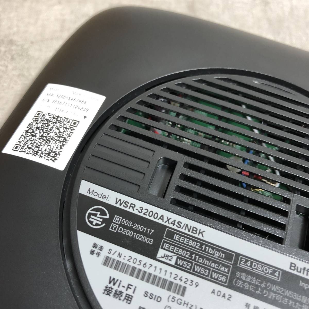 バッファロー WiFi ルーター 無線LAN 最新規格 Wi-Fi6 11ax 11ac AX3200 2401+800Mbps  WSR-3200AX4S/NBK の商品詳細 日本・アメリカのオークション・通販ショッピングの代理入札・購入お得な情報をお届け One Map  by FROM JAPAN|日本代理購入