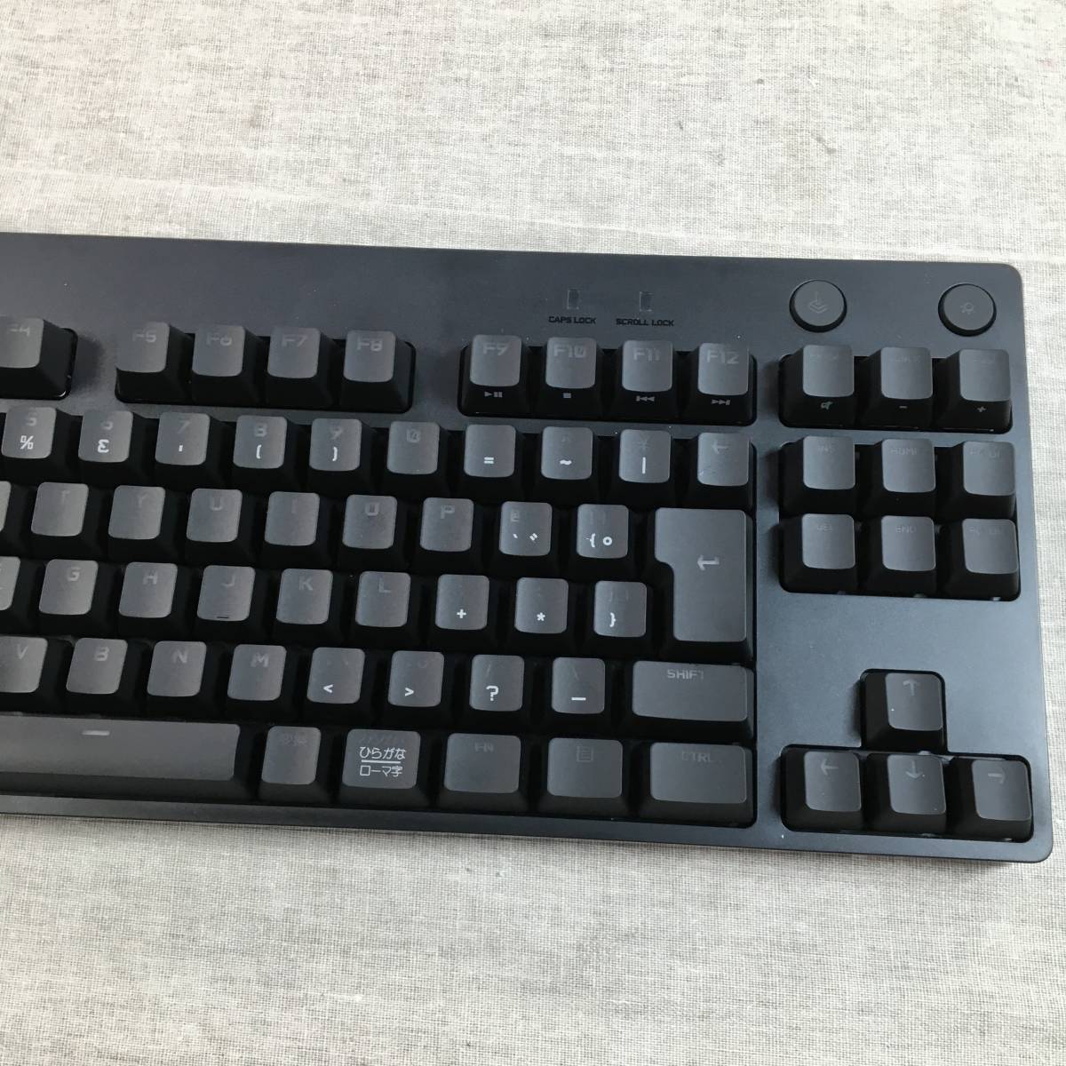 現状品　Logicool G PRO X ゲーミングキーボード テンキーレス GXスイッチ メカニカル キーボード 静音 日本語配列 G-PKB-002CK_画像5