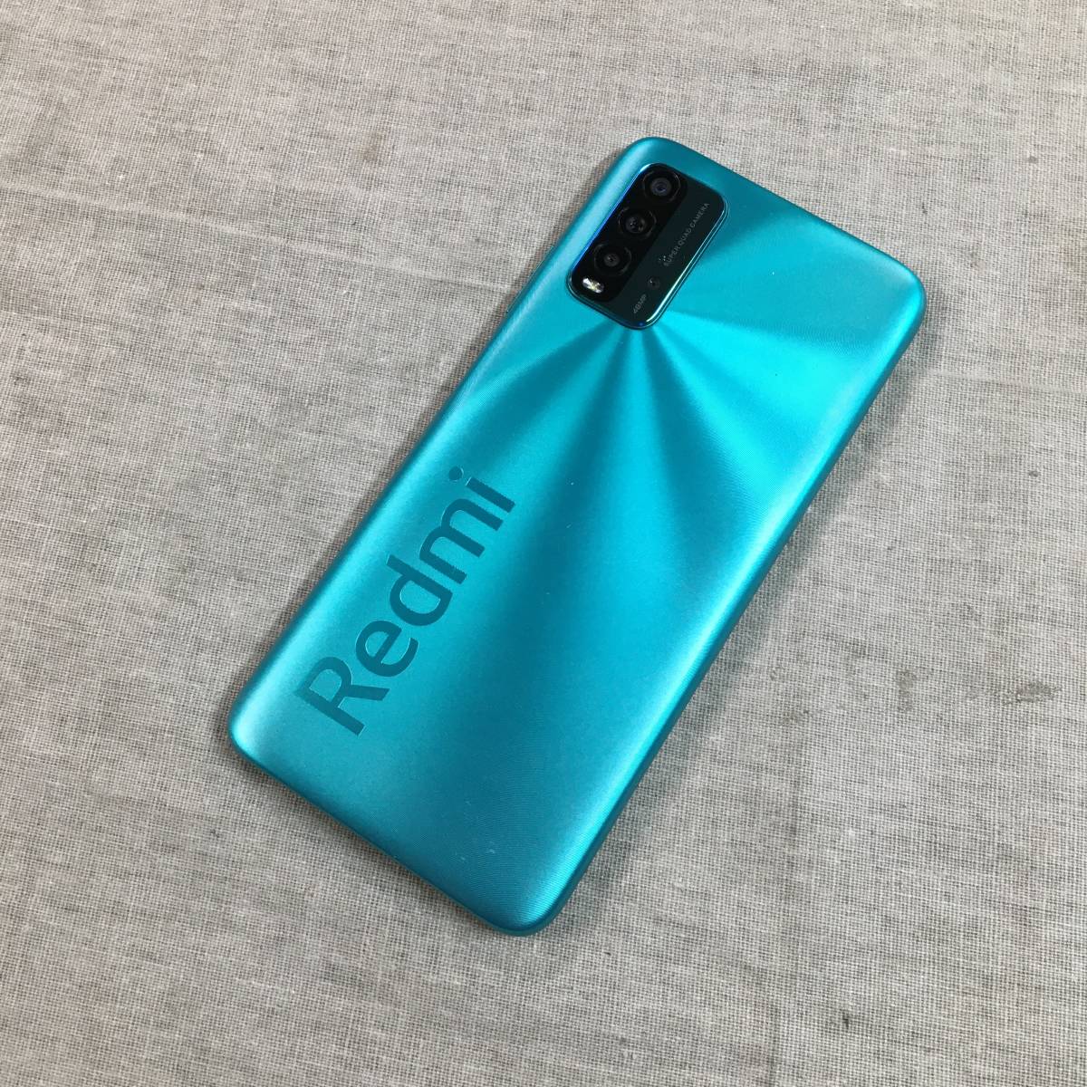スマートフォン/携帯電話 スマートフォン本体 現状品 Xiaomi Redmi 9T 4+64GB SIMフリー スマホ本体 オーシャングリーン REDMI-9T-GREEN