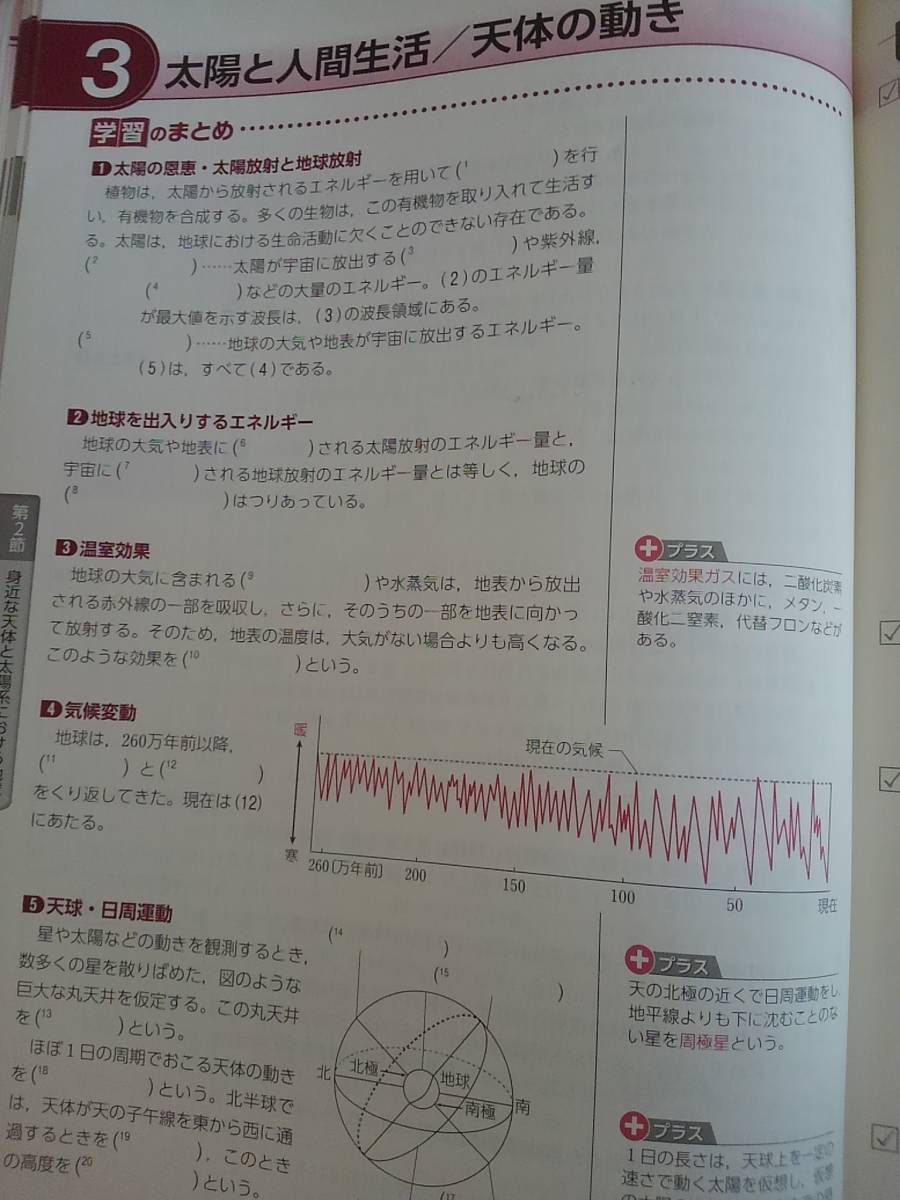 改訂　ネオパルノート 科学と人間生活　学習のまとめ　練習問題　第一学習社　【即決】_画像10