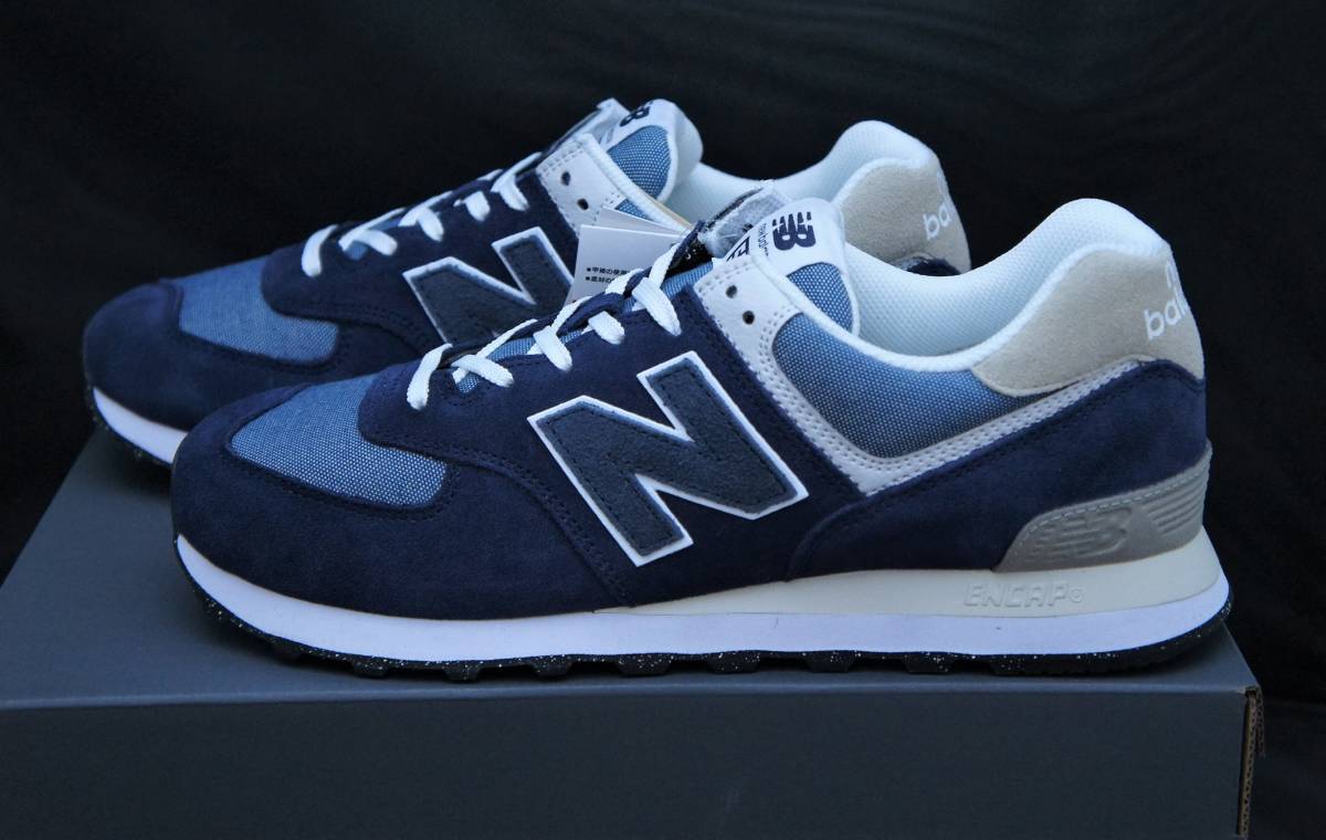 SALE!【新品】US10 28cm new balance ニューバランス ML574 RE2 ネイビー 国内正規品_画像1