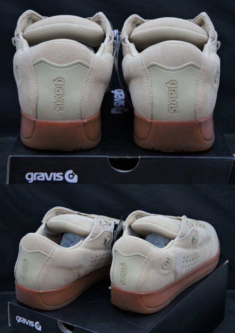 SALE！【新品】US8.5 26.5cm GRAVIS グラビス TARMAC SUEDE タ―マック スエード BEIGE/GUM_画像9