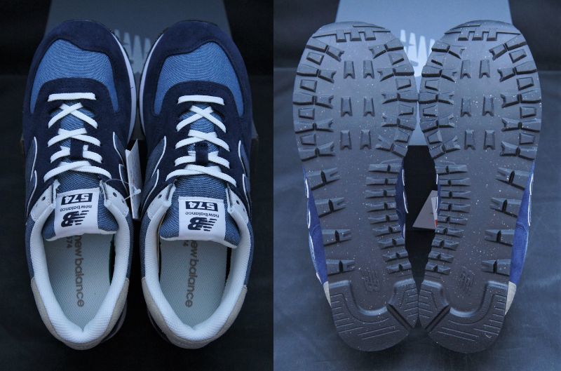 SALE!【新品】US10 28cm new balance ニューバランス ML574 RE2 ネイビー 国内正規品_画像8