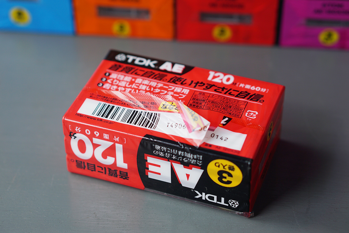未開封品 TDK AE カセットテープ 111本まとめて 60min 90min 120min 150min ノーマルポジション [TYPE I][Cassette]_画像6