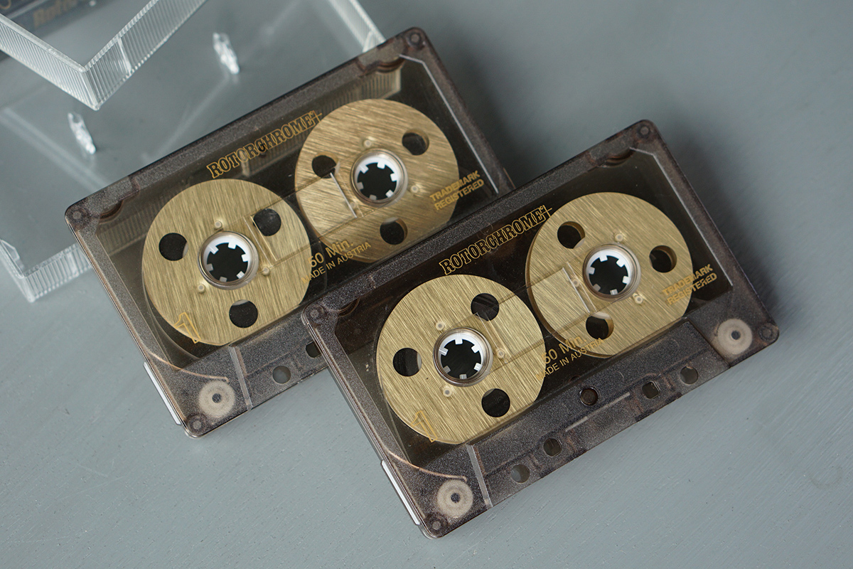 Rotorchrome PLUS C50 50分 メタルリール カセットテープ 使用済 2本 [Cassette][同梱可]_画像4