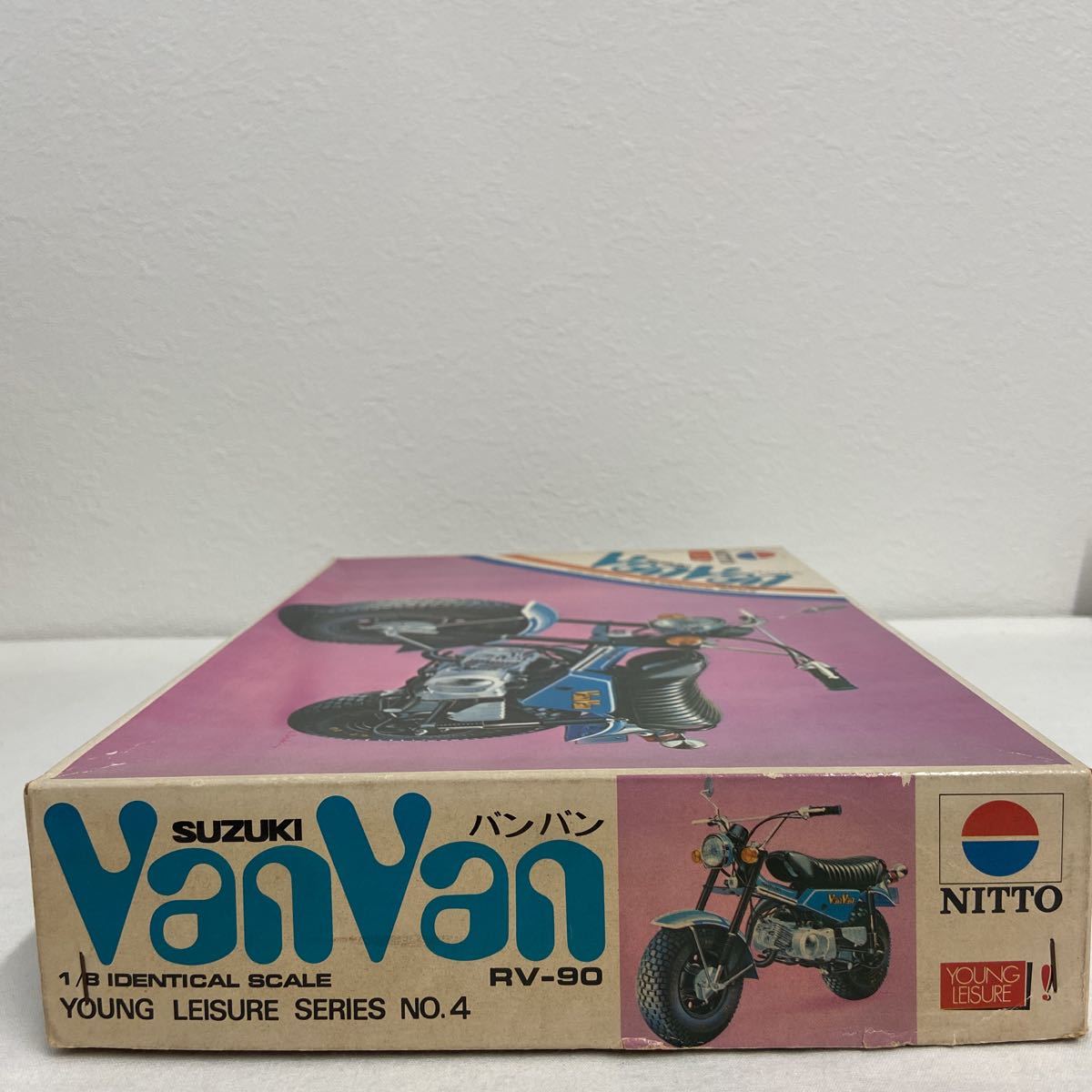  that time thing not yet constructed Nitto 1/8 Suzuki van van RV-90 NITTO SUZUKI VANVAN 90 bike knitted - plastic model minicar model car 