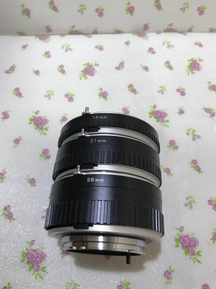 MINOLTA 接写リング　14mm 21mm 28mm 美品_画像2