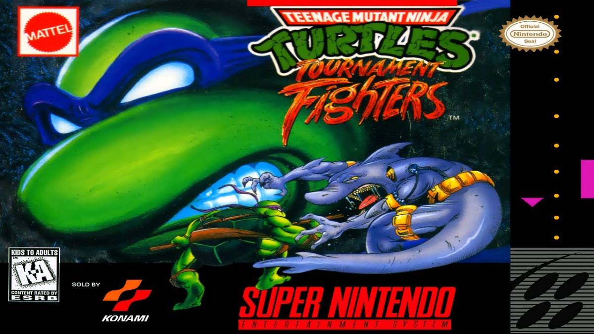 ★送料無料★北米版 スーパーファミコン SNES Teenage Mutant Ninja Turtles Tournament Fighters ミュータント ニンジャ タートルズ