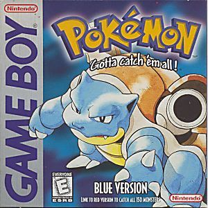 北米版 Pokemon Blue Game Boy ゲームボーイ ポケットモンスター 青 ブルー
