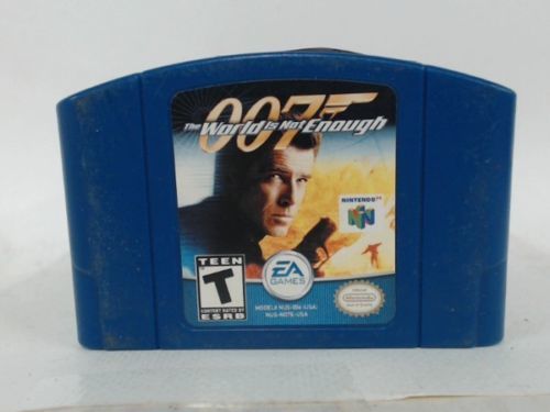 海外限定版 海外版 Nintendo 64 007 ワールド・イズ・ノット・イナフ WORLD IS NOT ENOUGH 007 n64_画像1