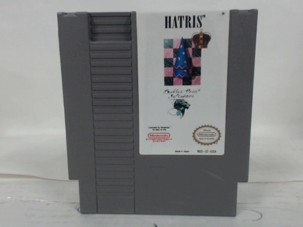 ★送料無料★北米版 海外限定版 海外版 ファミコン ハットリス HATRIS NES