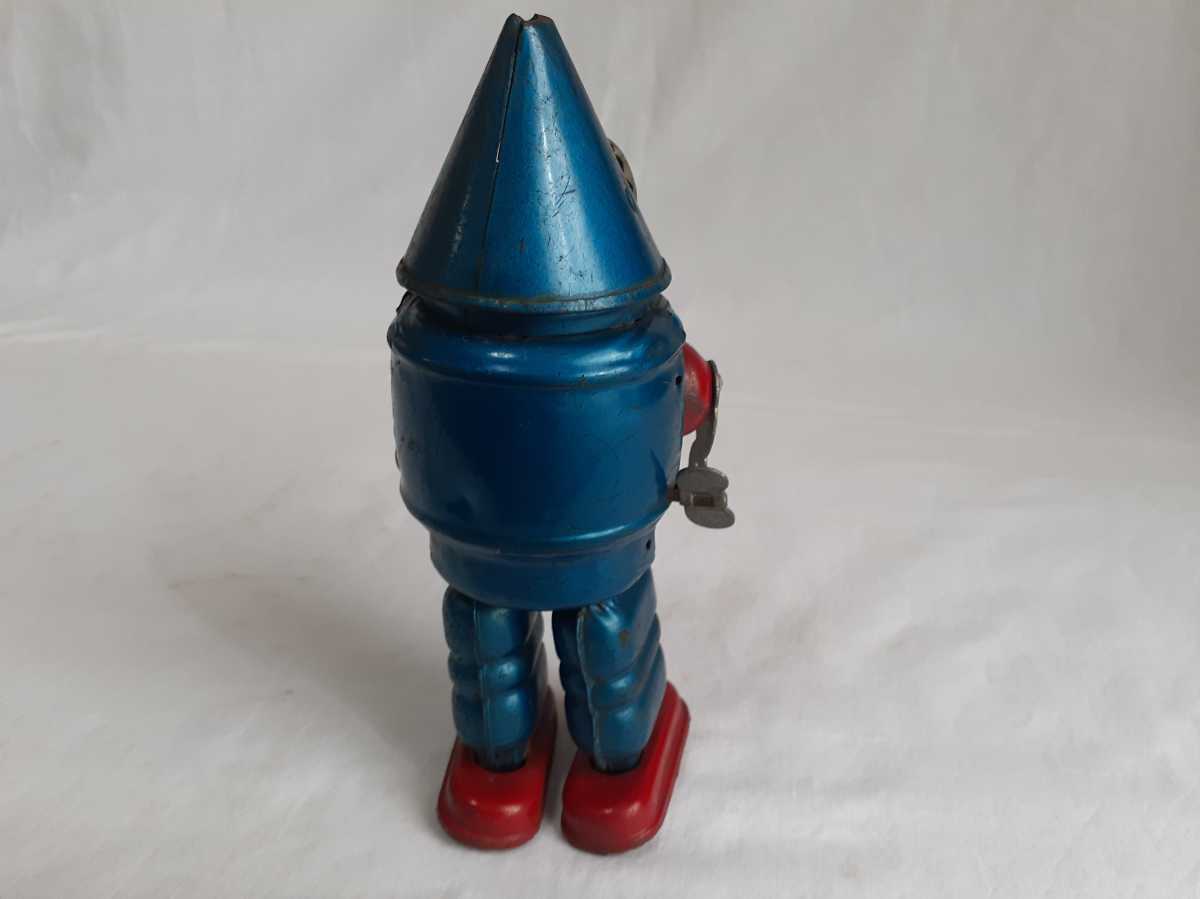 ヨネザワ ブリキ 三角ロボット コーンヘッド 宇宙ロボット 1950年代