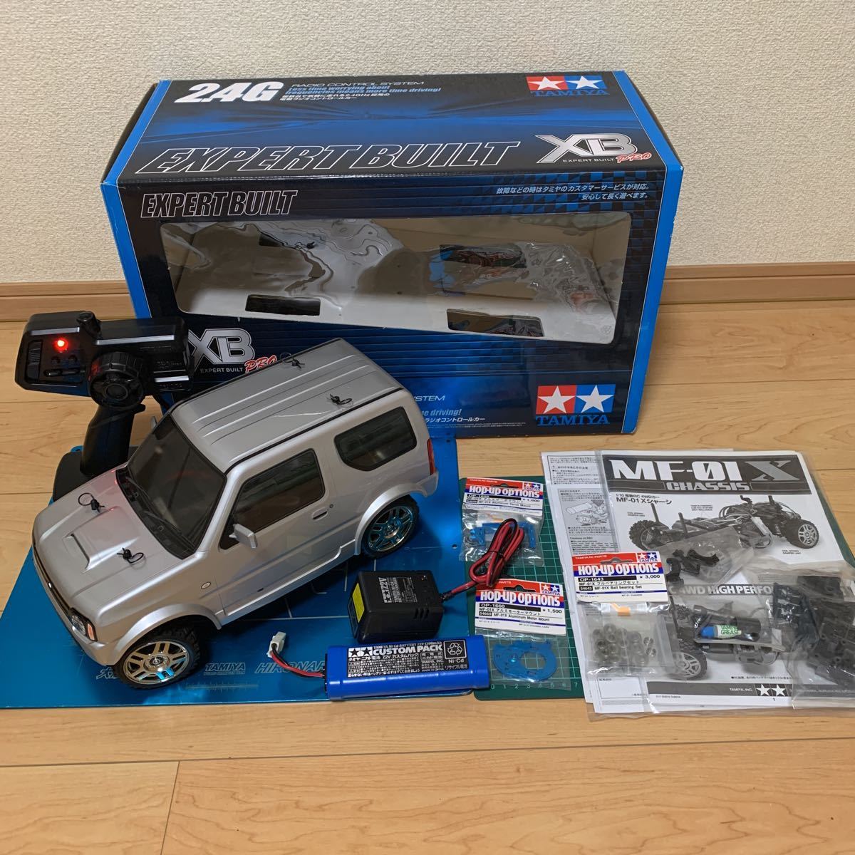 送料無料 2.4G XBフルセット動作品 mf01x 新品オプション付】タミヤ