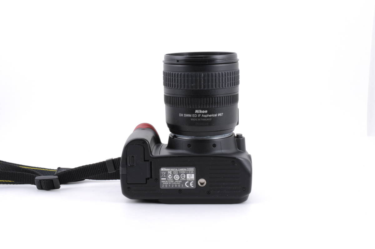 動作品 ニコン Nikon D3000 レンズ AF-S NIKKOR 18-70mm f3.5-4.5 ED DX AF デジタル一眼カメラ 取説 充電器付 管K659_画像6