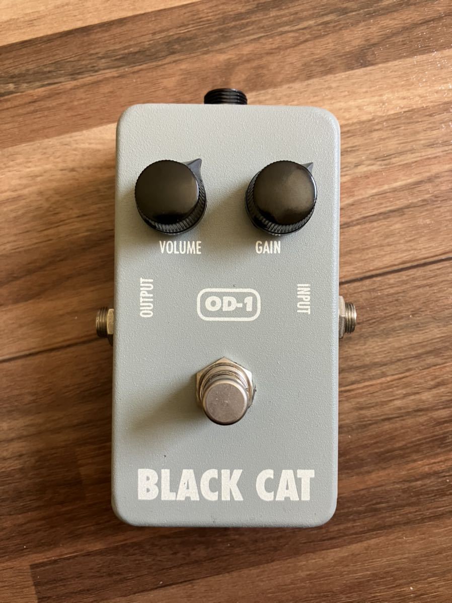 美品】BLACK CAT OD-1 ファズ Fuzz エフェクター 歪み レア 初期型 お