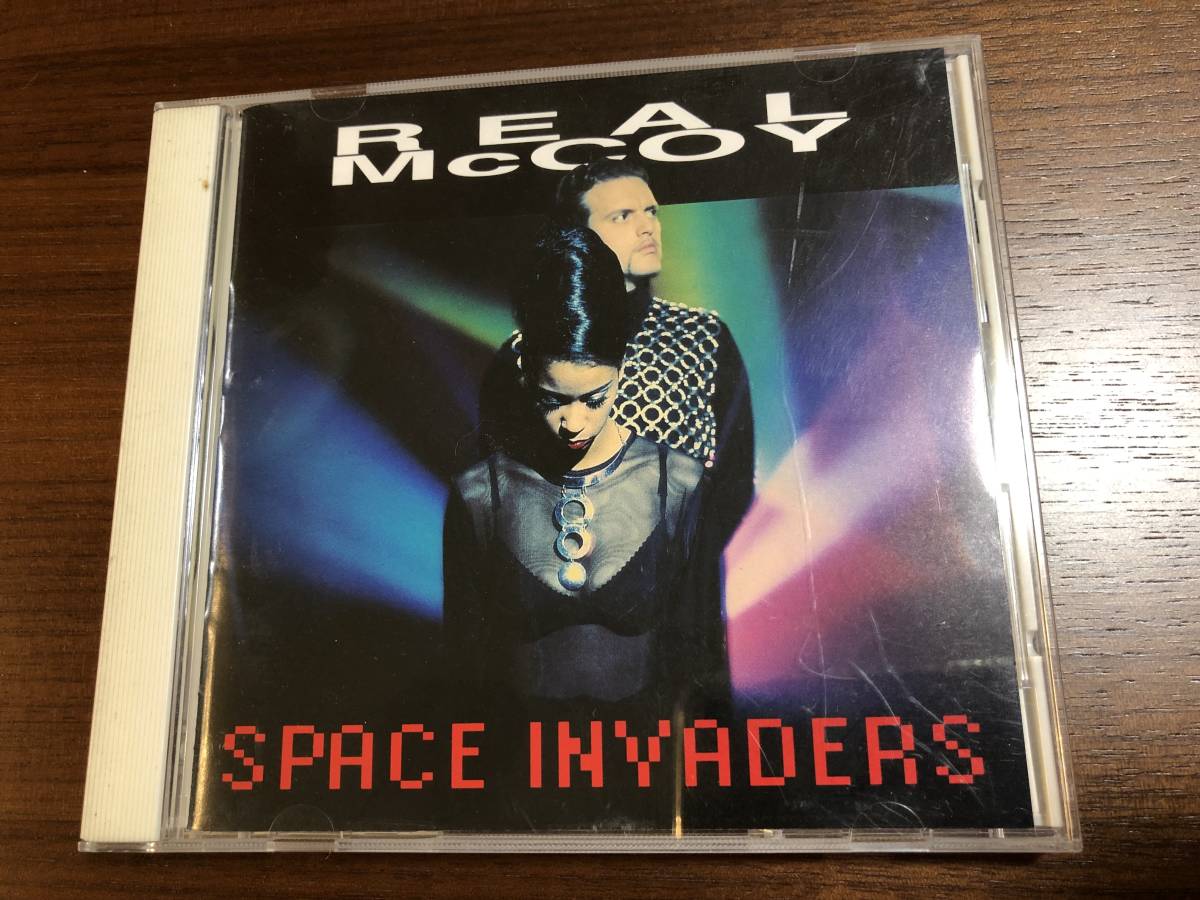 * б/у CD настоящий * mccoy MC Sar & the Real McCoy SPACE INVADERS Space * in беж da-z с поясом оби ( прокат нет )