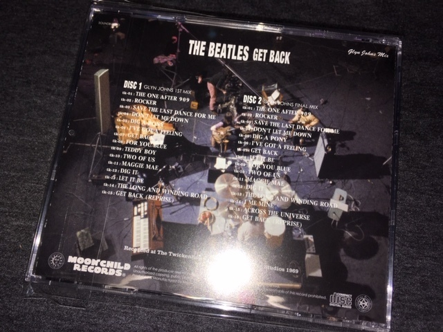 Moon Child Beatles - Get Back プレス2CD(その他)｜売買されたオークション情報、yahooの商品情報をアーカイブ公開  - オークファン（aucfan.com）