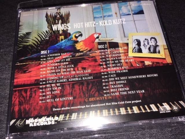 Moon Child ★ Paul McCartney / Wings -「Hot Hitz Kold Kutz」プレス2CD_画像2