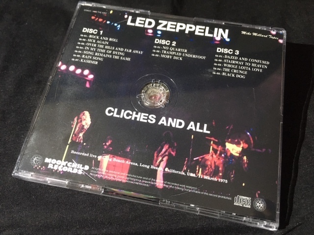 Moon Child ★ Led Zeppelin -「Cliches And All」ミラードテープ! プレス3CD_画像2