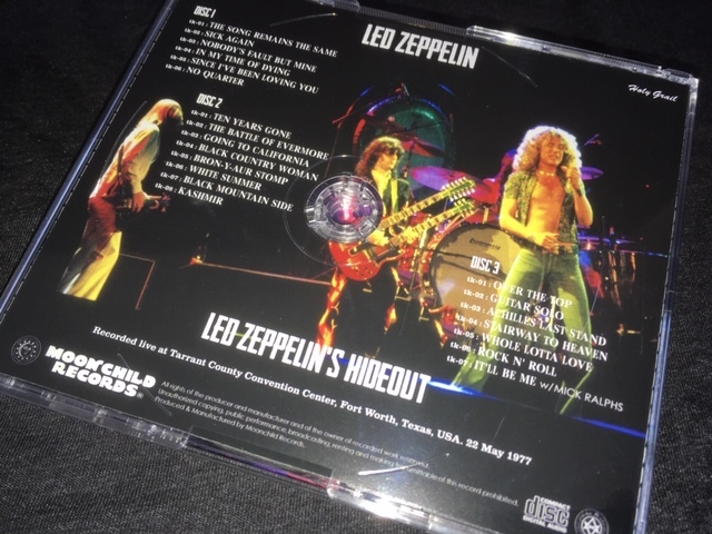 Moon Child ★ Led Zeppelin -「Led Zeppelin's Hideout」プレス3CD_画像2