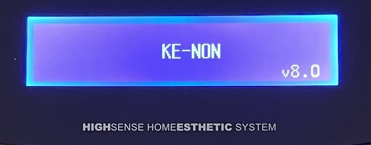 ケノン 最新版 ver.8.0 ほぼ未使用スーパープレミアムカートリッジ付き 脱毛器 美顔器 ke-non_画像5
