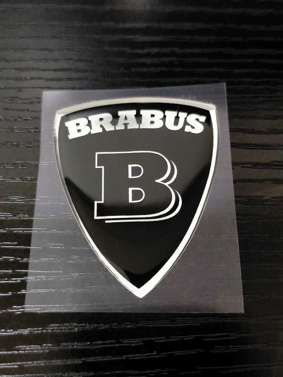 BRABUS ブラバス ベンツ　3D エンブレム ブラック smart スマート 453C453 A453フォーツーfortwo cabrio W219W246W222w463w164w168_画像1
