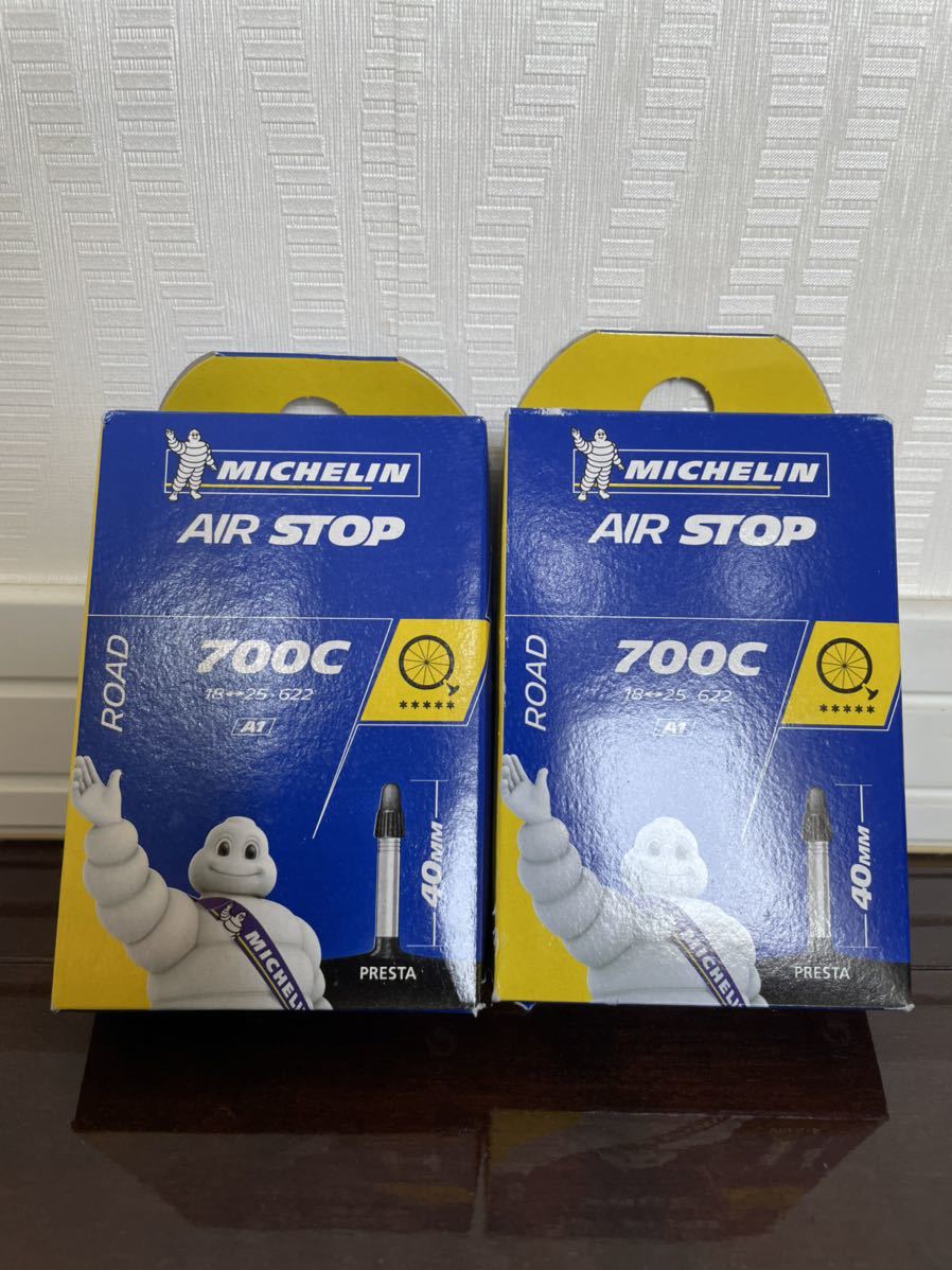 2個セット ミシュラン MICHELIN 25C バルブ長40mm チューブ エアストップ 並行輸入品 仏式 700×18 2個セット ミシュラン MICHELIN 25C バルブ長40mm チューブ エアストップ 並行輸入品 仏式 700×18