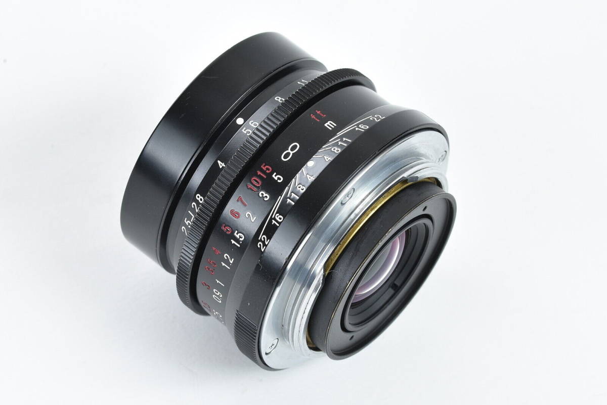 ★良品★Voigtlander フォクトレンダー color skopar カラースコパー 50mm F2.5 ブラック ライカLマウント 希少な銘玉♪/h27_画像10