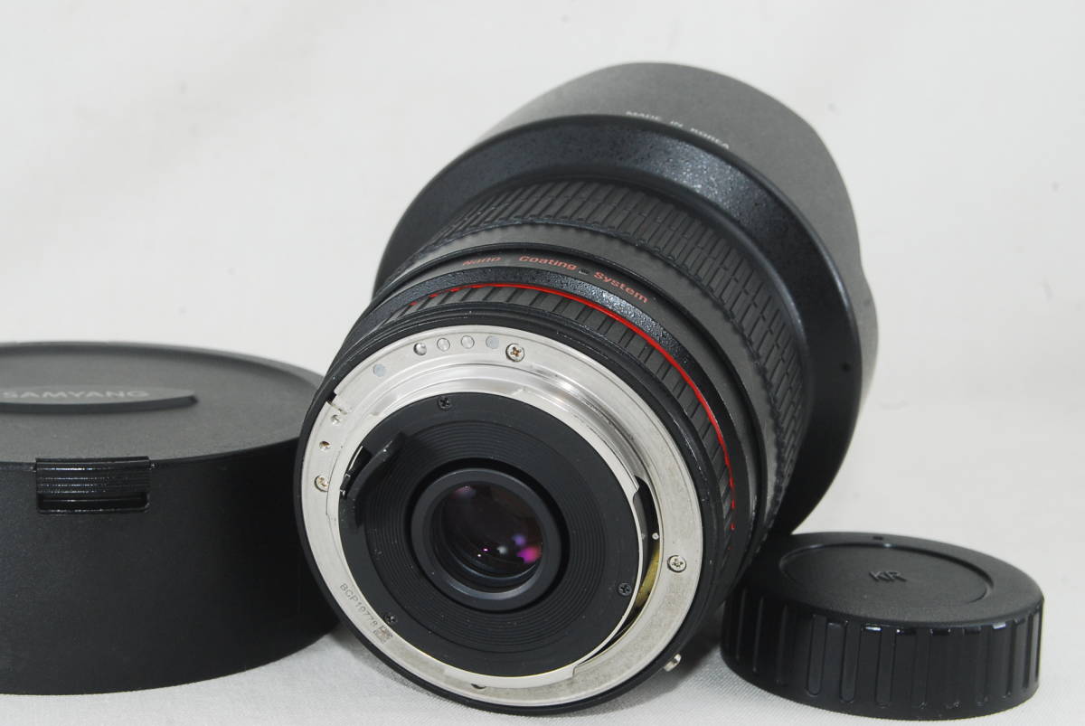 SAMYANG 単焦点広角レンズ 10mm F2.8 ニコン AE用 APS-C用(新品未使用