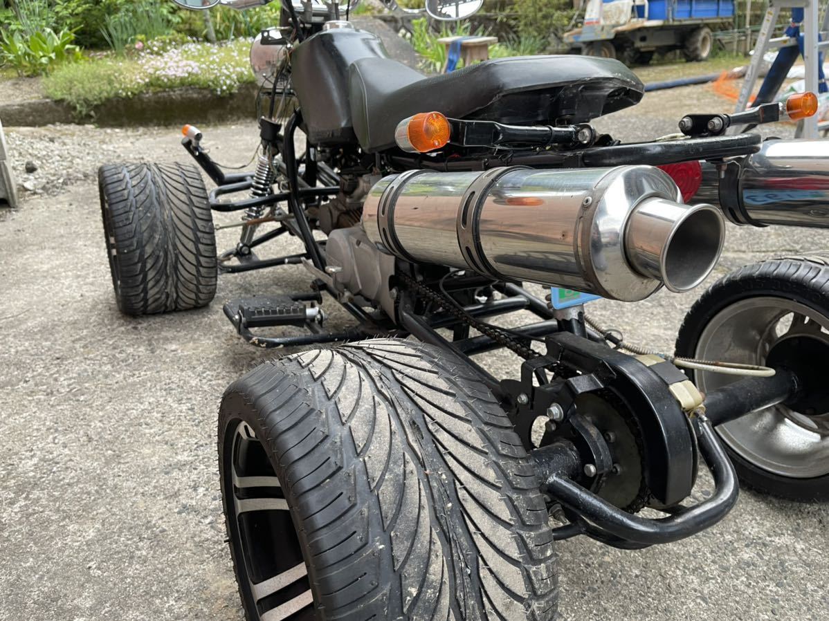「四輪バギー ATV フルサイズ ホンダ純正エンジン スーパーカブC50 カスタムベース 整備前提」の画像3
