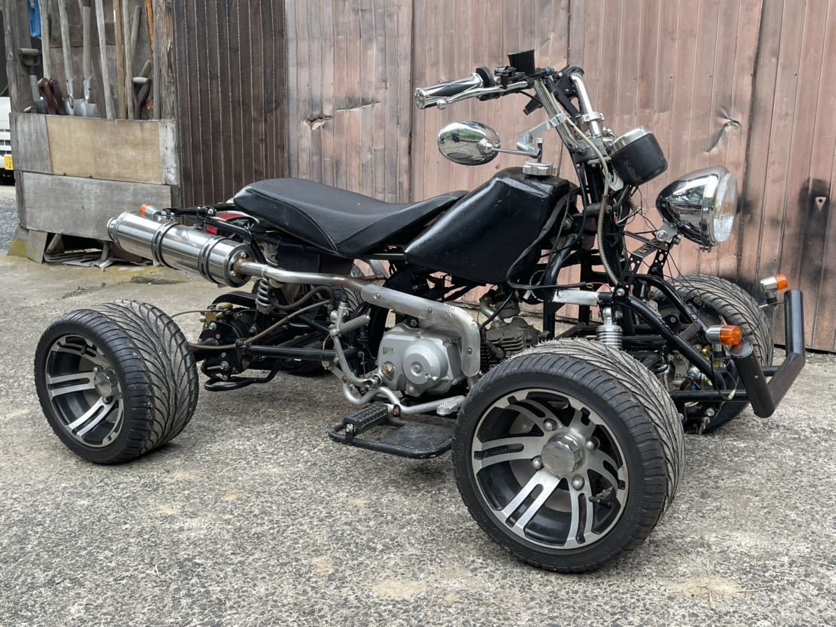 「四輪バギー ATV フルサイズ ホンダ純正エンジン スーパーカブC50 カスタムベース 整備前提」の画像1