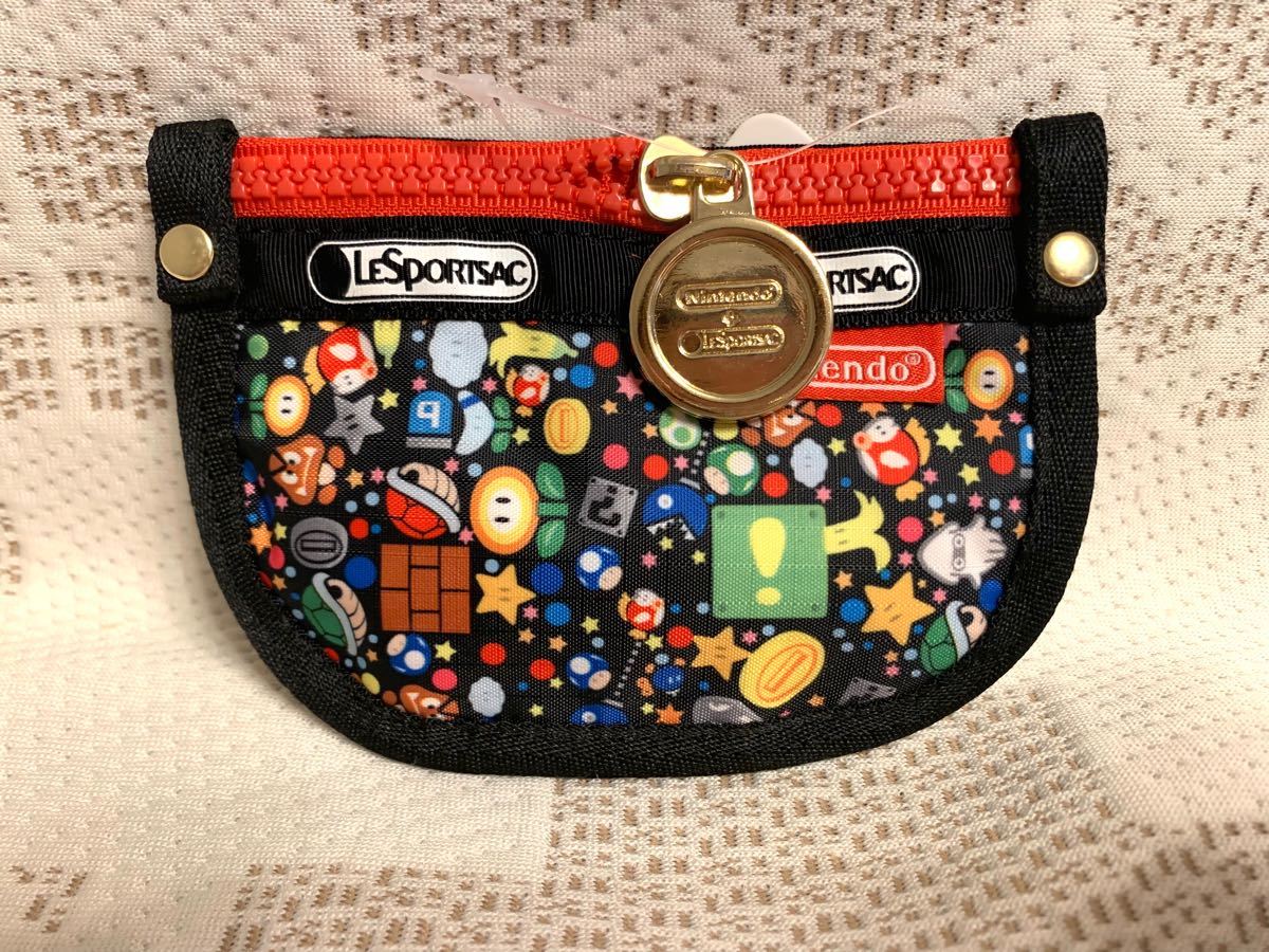 新品 LeSportsac レスポートサック スーパーマリオ 小銭入れ 新品 LeSportsac レスポートサック スーパーマリオ 小銭入れ
