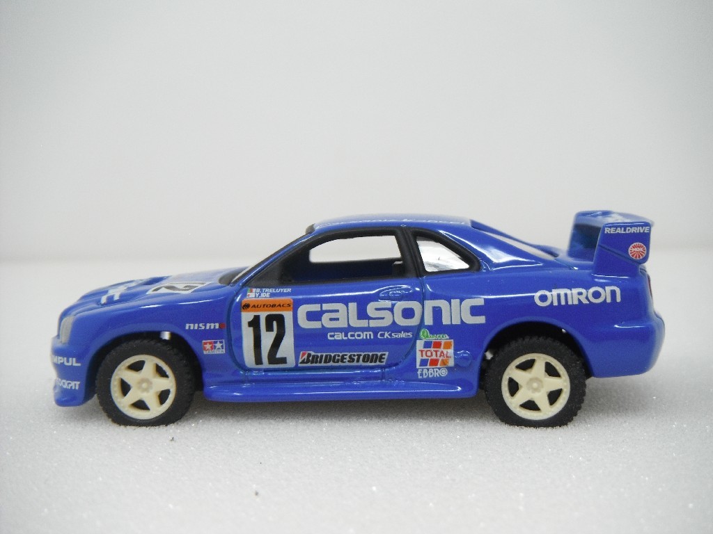 ■ TOMICA LIMITED トミカミテッド『1/61 NISSAN SKYLIN GT-R R34 CALSONIC 日産スカイライン カルソニック ミニカー』_画像1