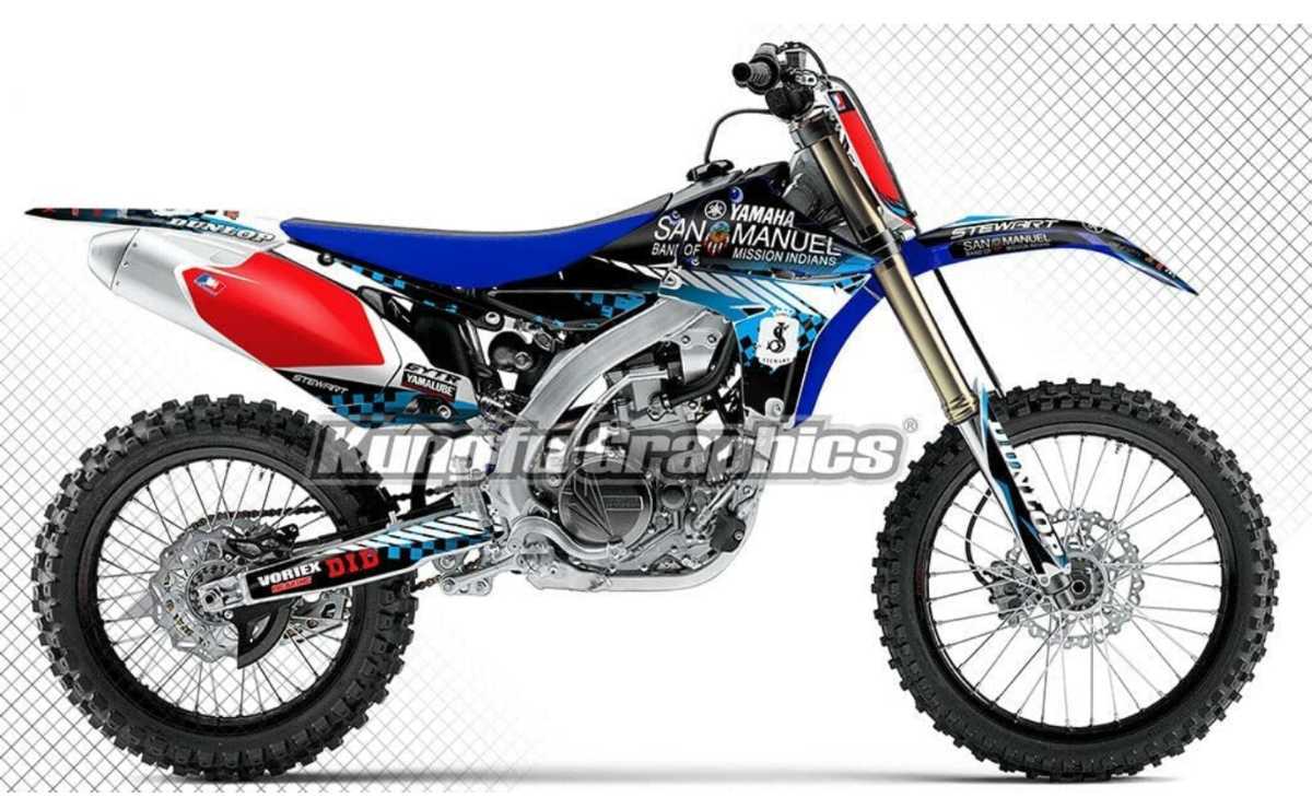 YAMAHA YZ450F 2010 2011 2012 2013 デカールセット_画像1